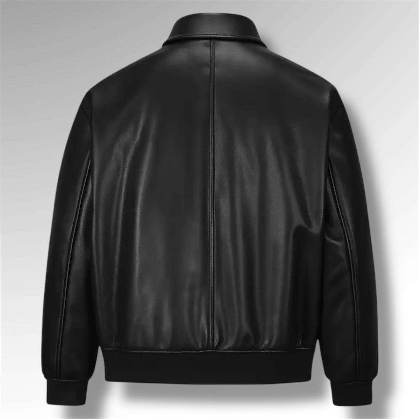 Veste enduite noir BLACK PARIS