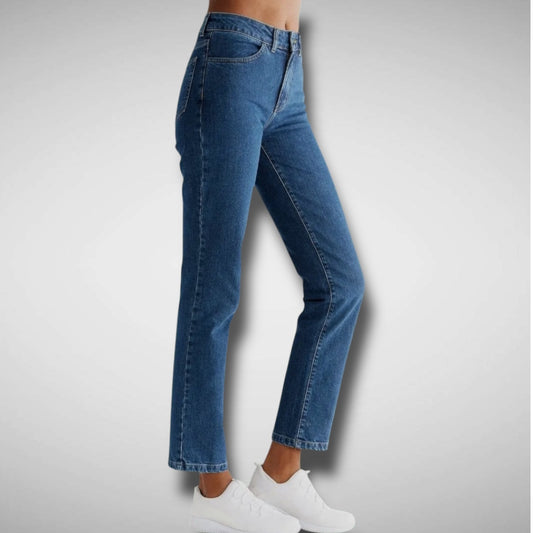 Leela Coton (Jean Straight Fit Femme)