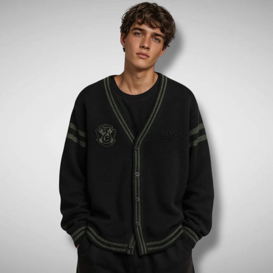 Harry Potter X Black Paris « Cardigan Serpentard »