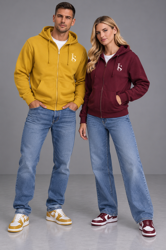 Sweat à capuche zippé Unisexe