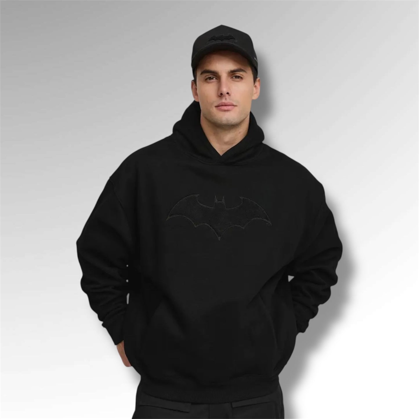 BATMAN x BLACK PARIS Sweat à capuche