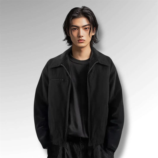 Veste zippé essentielle noir BLACK PARIS