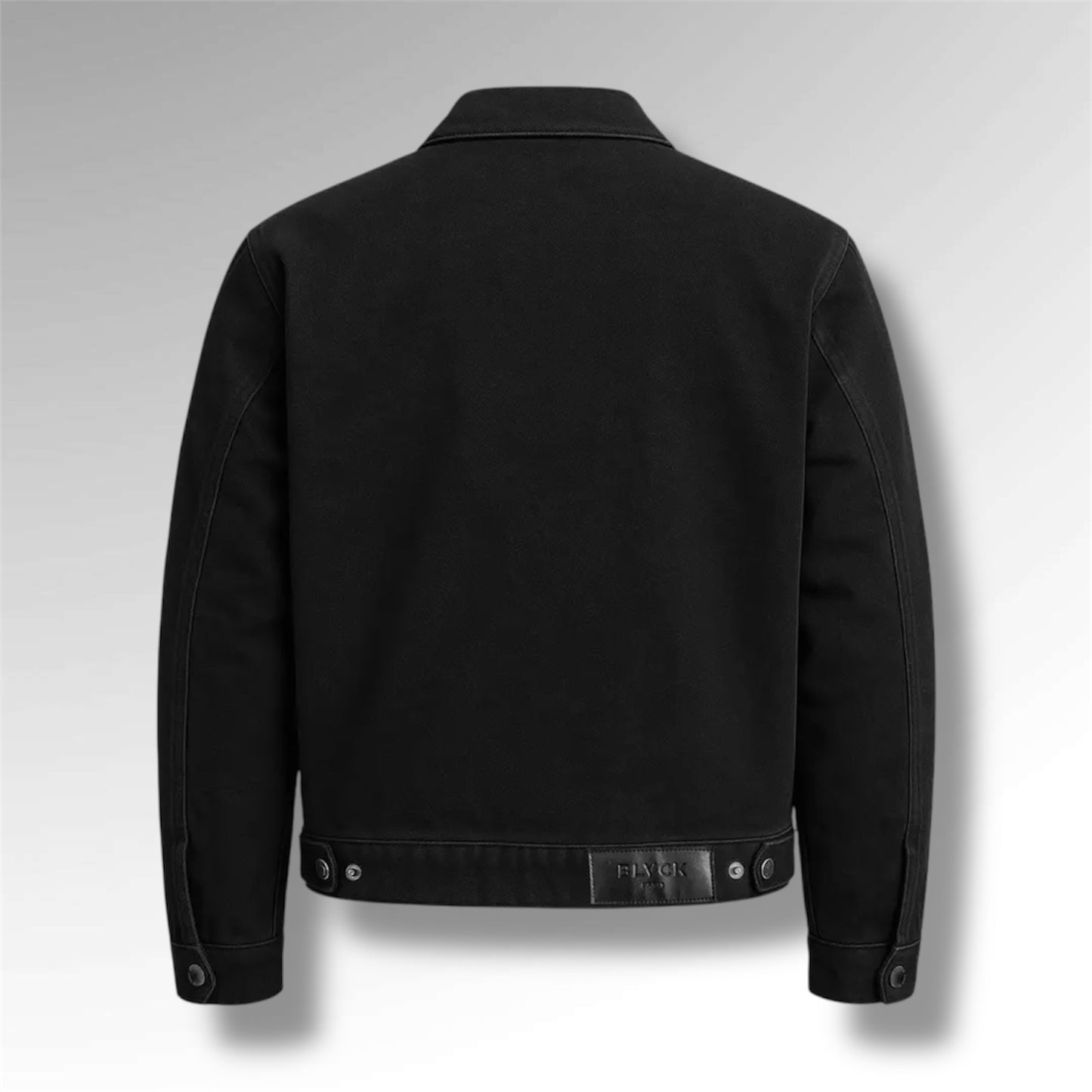 Veste zippé essentielle noir BLACK PARIS
