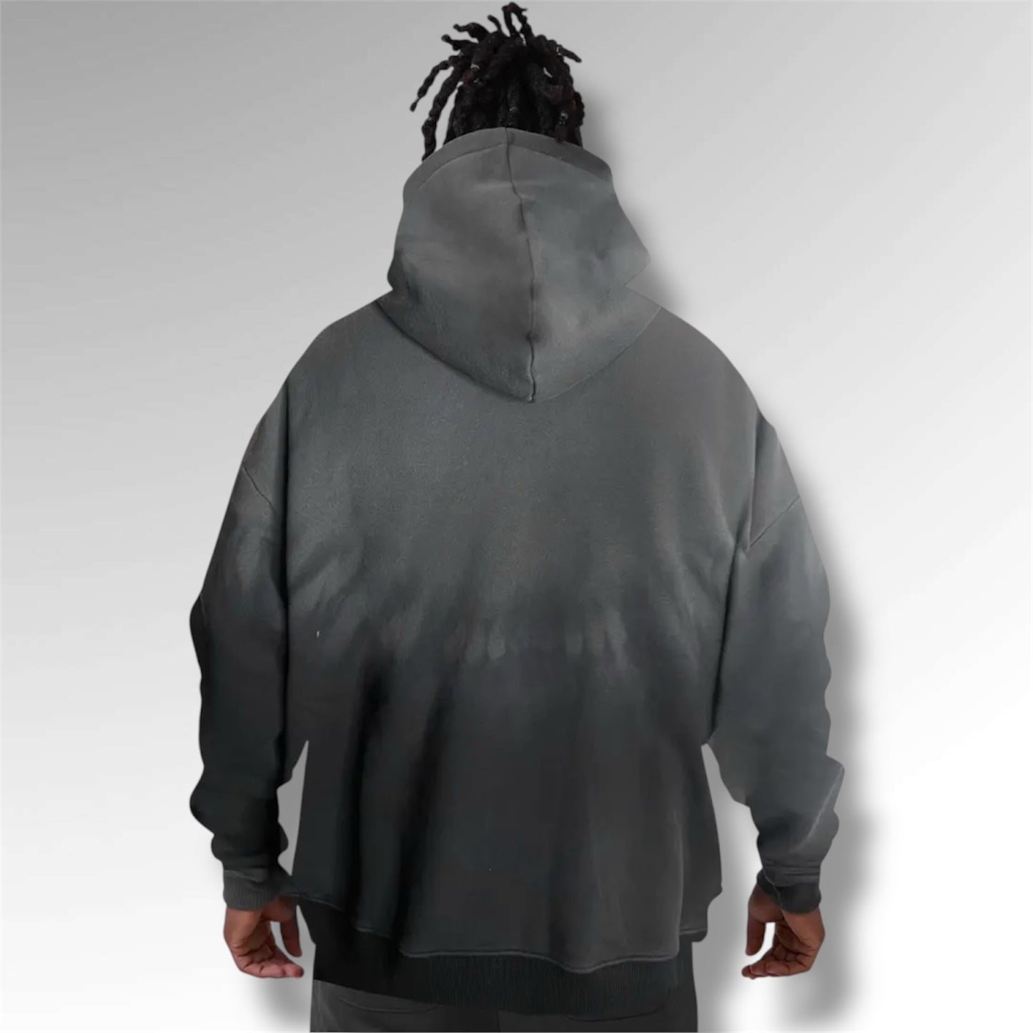 Sweat à capuche dégradé BLACK PARIS