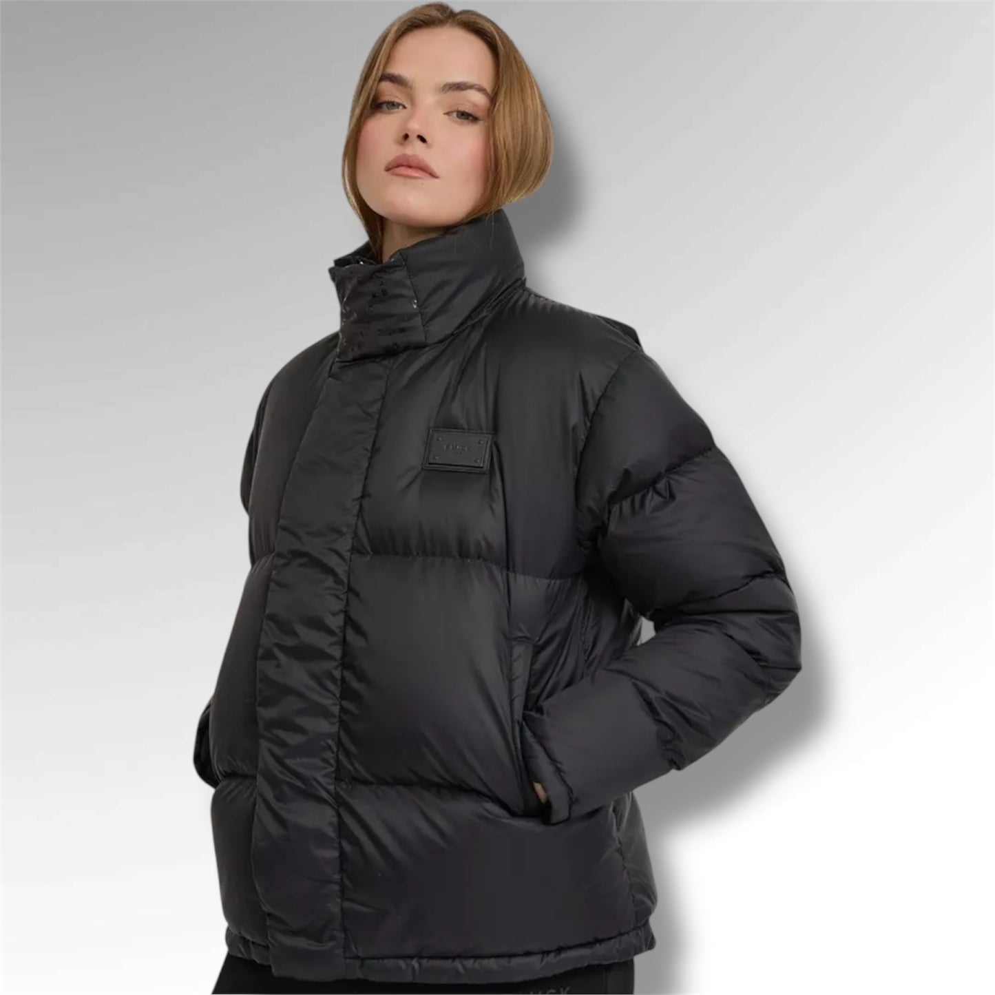 Manteau rembourré magnétique BLACK PARIS