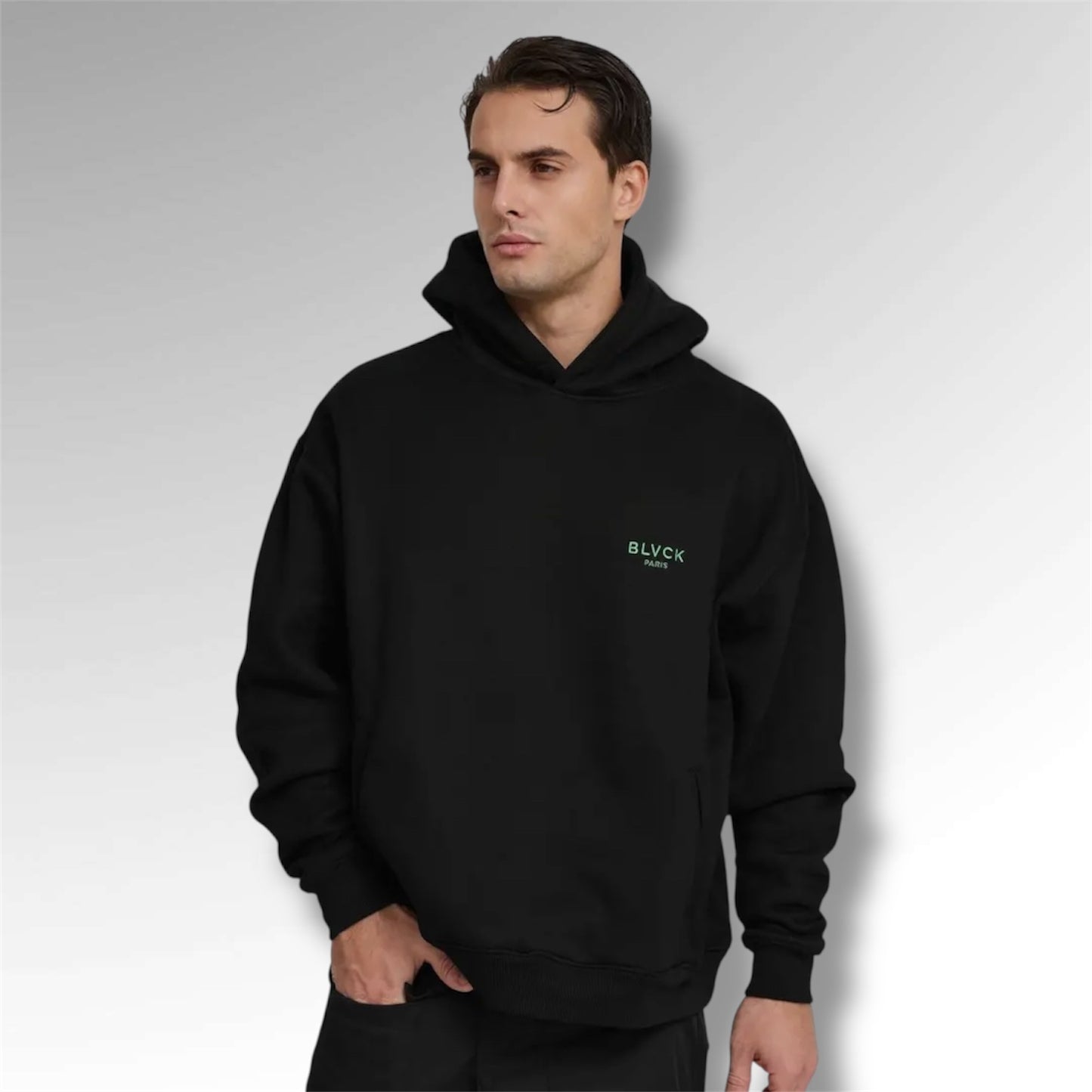 Sweat à capuche BATMAN X BLACK PARIS