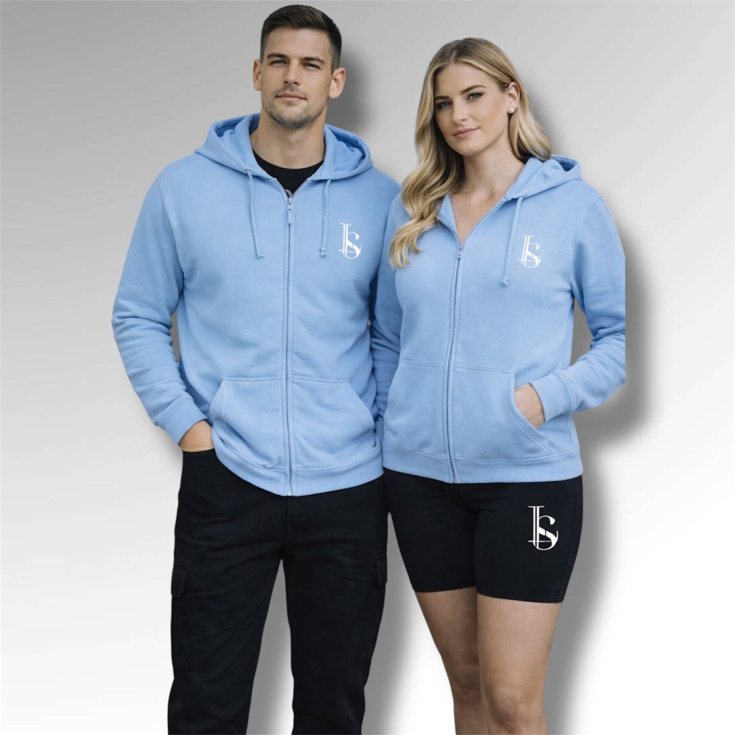 Sweat à capuche zippé Unisexe